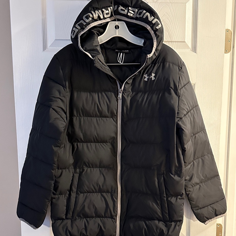 Under Armour Black Hooded Jacket